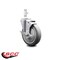 Service Caster 5 Inch Thermoplastic Rubber Wheel Swivel 7/8 Inch Square Stem Caster with Brake SCC-SQ20S514-TPRB-TLB-78 - alternate 3
